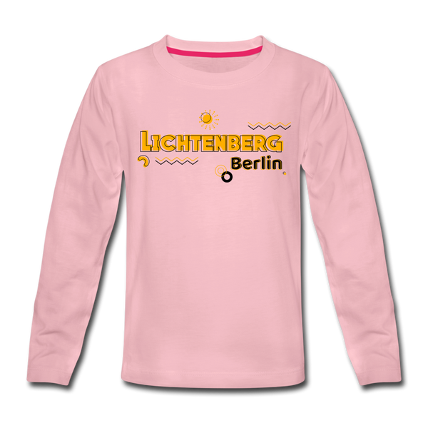 Lichtenberg - Kinder Langarmshirt - rose shadow