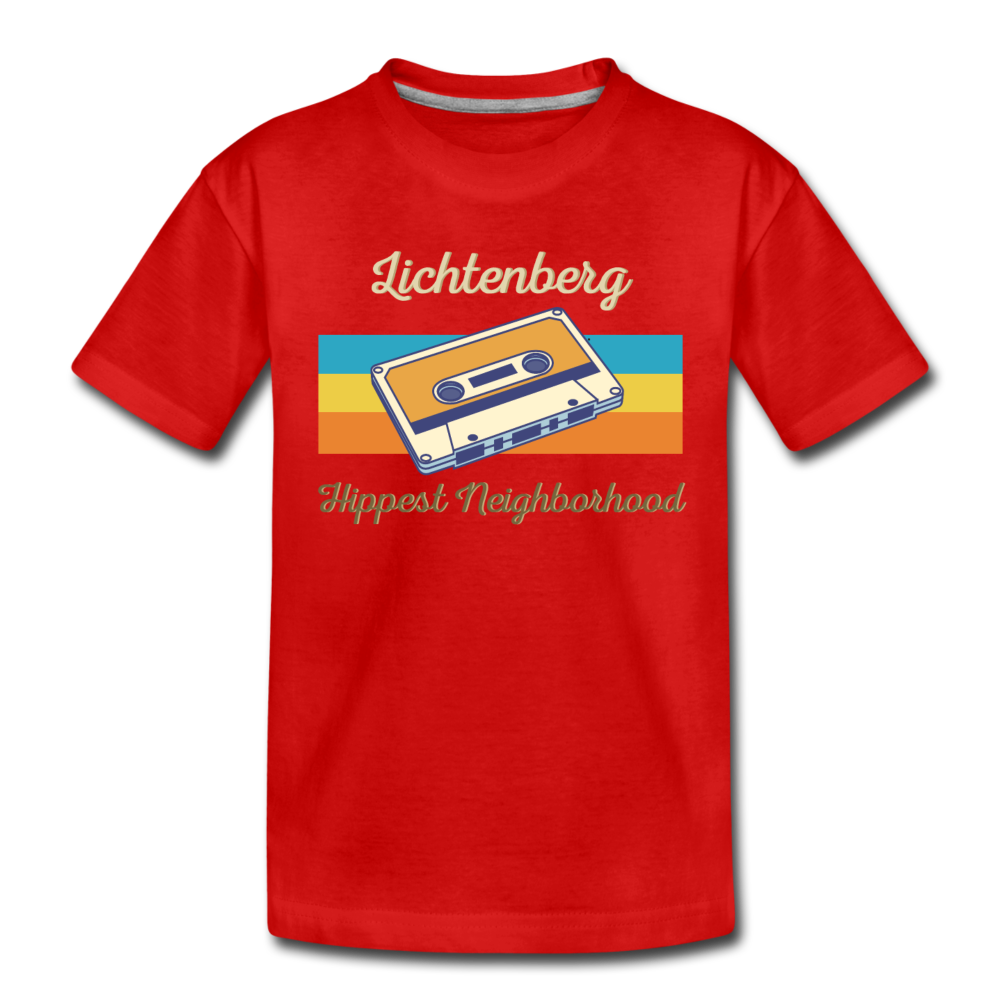 Lichtenberg Hippest Neighborhood - Teenager Premium T-Shirt - red