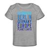 Lichtenberg Planet Earth - Baby Bio T-Shirt - heather grey