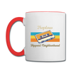 Treptow Hippest Neighborhood - Tasse zweifarbig - white/red