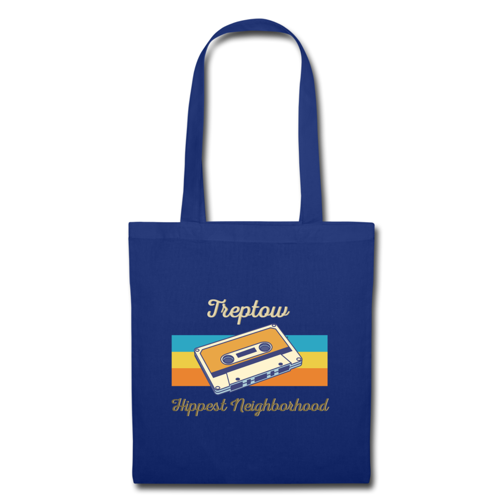 Treptow Hippest Neighborhood - Stoffbeutel - royal blue