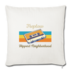 Treptow Hippest Neighborhood - Sofakissen mit Füllung (45 x 45 cm) - natural white