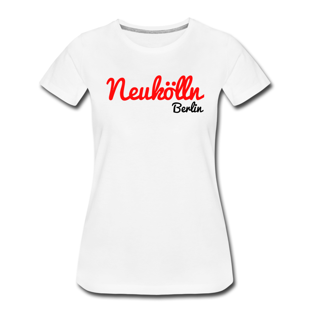 Neukölln Berlin - Frauen Premium T-Shirt - white