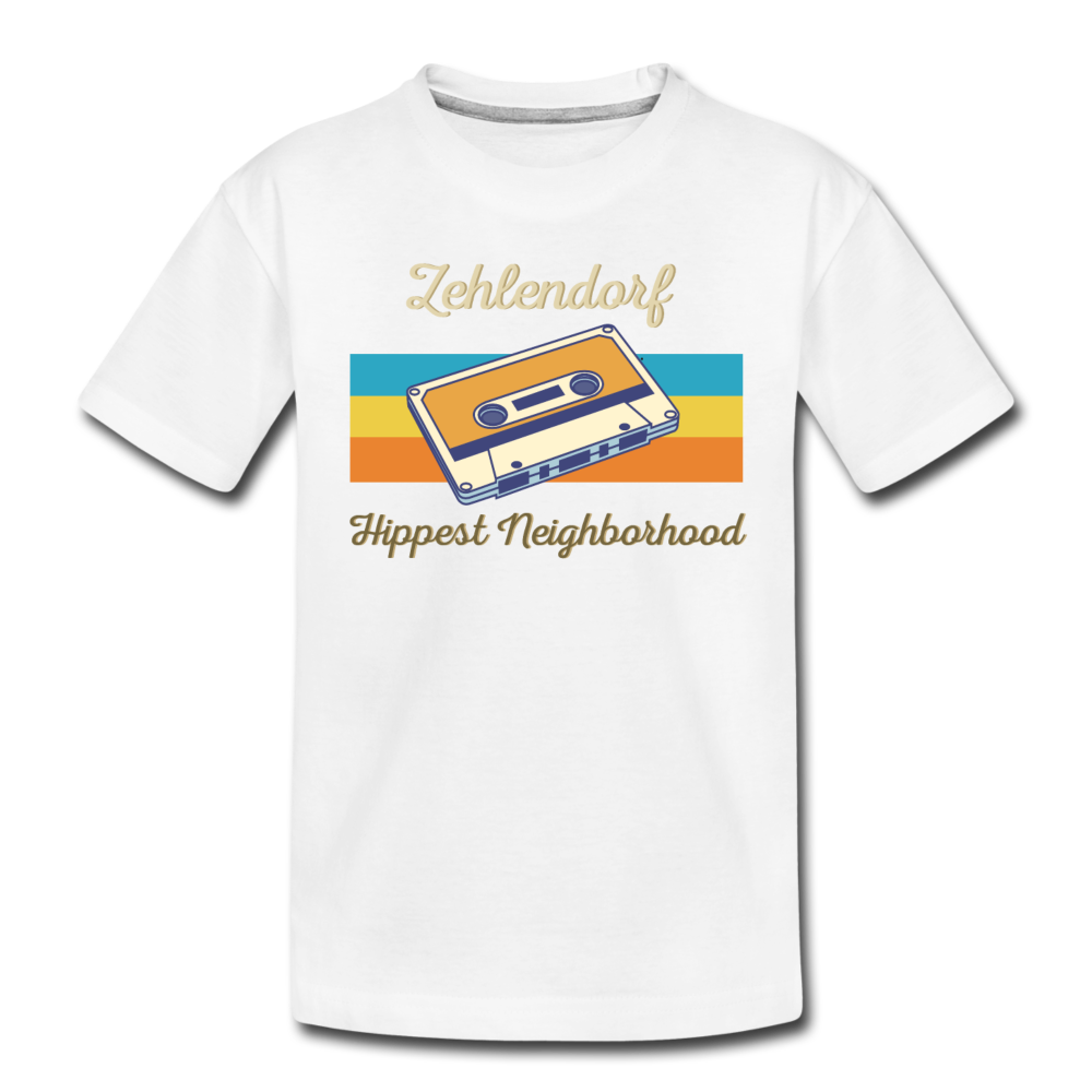 Zehlendorf Hippest Neighborhood - Teenager Premium T-Shirt - white