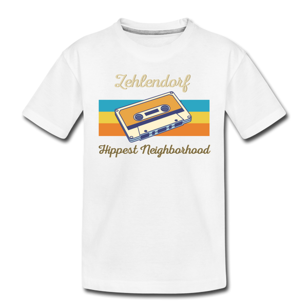 Zehlendorf Hippest Neighborhood - Teenager Premium T-Shirt - white