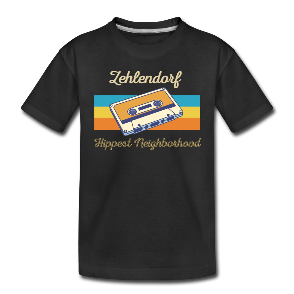 Zehlendorf Hippest Neighborhood - Teenager Premium T-Shirt - black