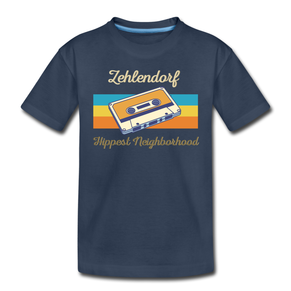 Zehlendorf Hippest Neighborhood - Teenager Premium T-Shirt - navy