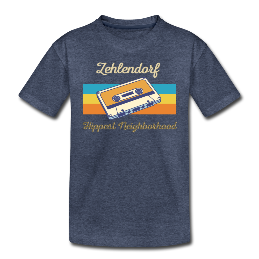 Zehlendorf Hippest Neighborhood - Teenager Premium T-Shirt - heather blue