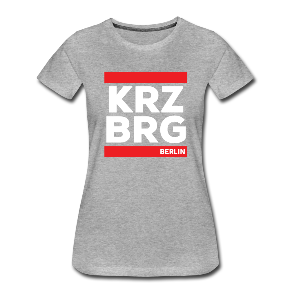 KRZBRG - Frauen Premium T-Shirt - heather grey