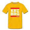KRZBRG - Teenager Premium T-Shirt - sun yellow