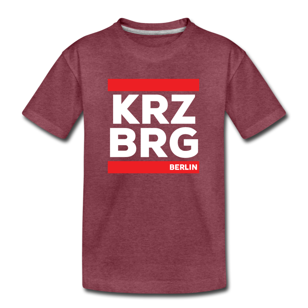 KRZBRG - Teenager Premium T-Shirt - heather burgundy