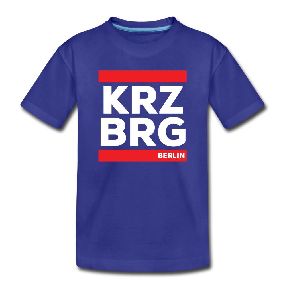 KRZBRG - Kinder Premium T-Shirt - royal blue