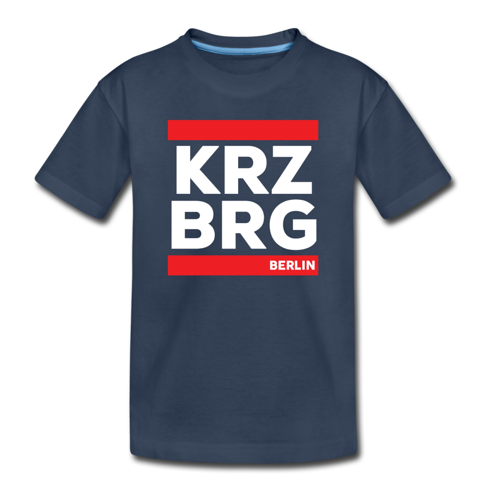 KRZBRG - Kinder Premium T-Shirt - navy