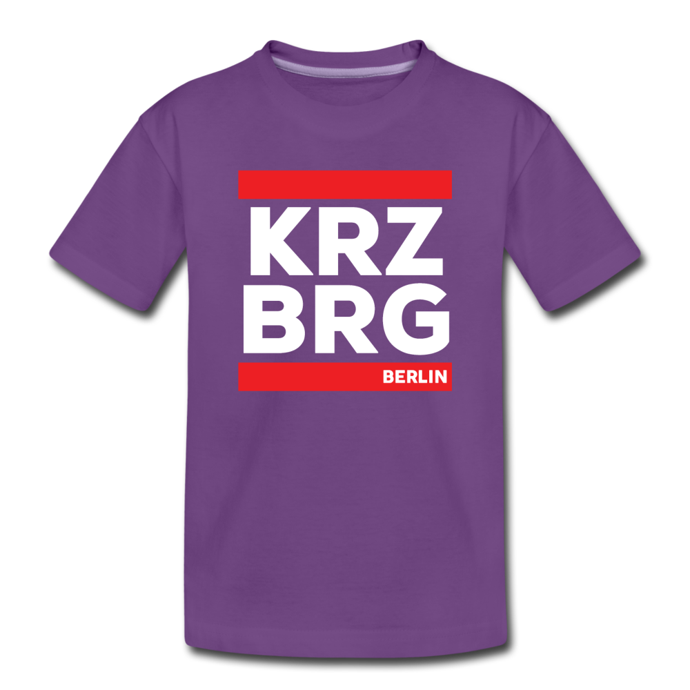 KRZBRG - Kinder Premium T-Shirt - purple