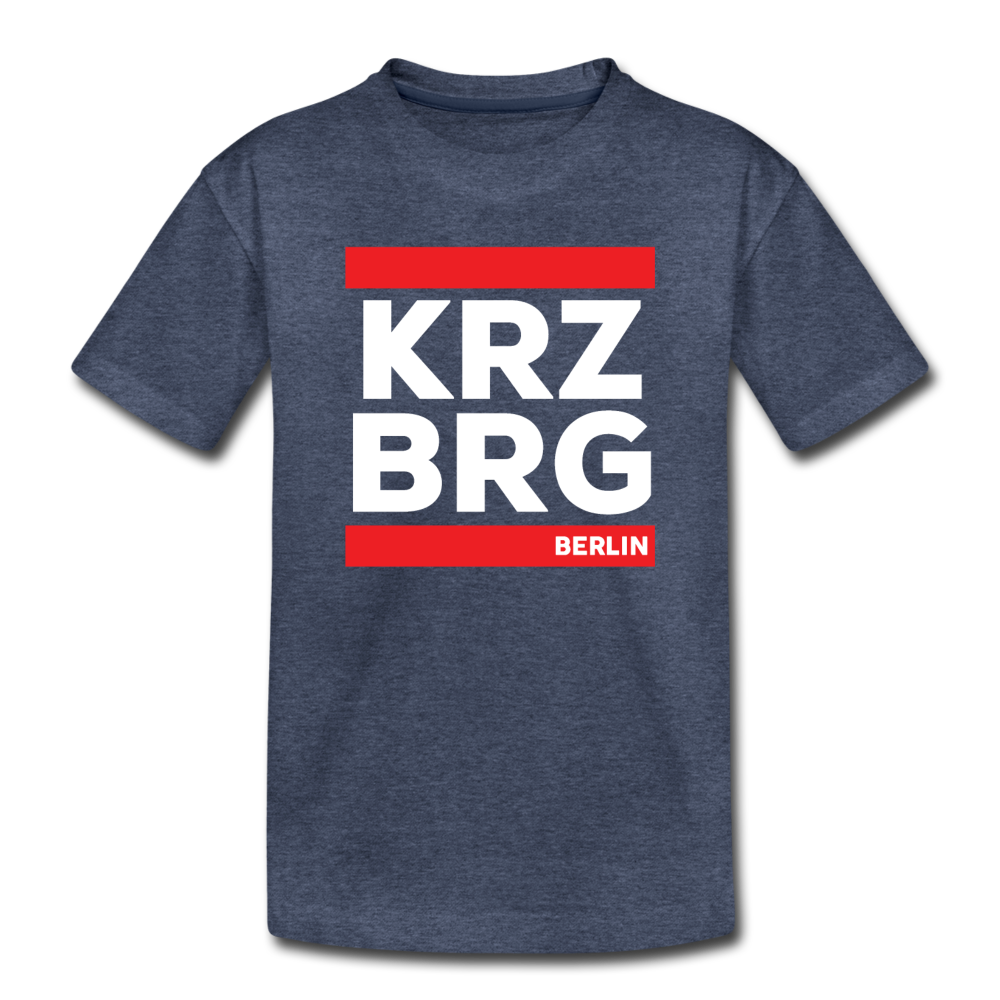 KRZBRG - Kinder Premium T-Shirt - heather blue