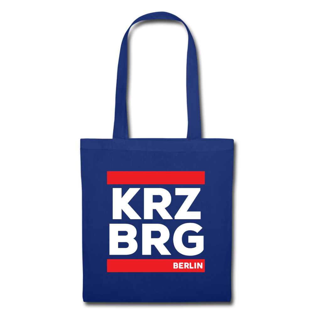 KRZBRG - Stoffbeutel - royal blue