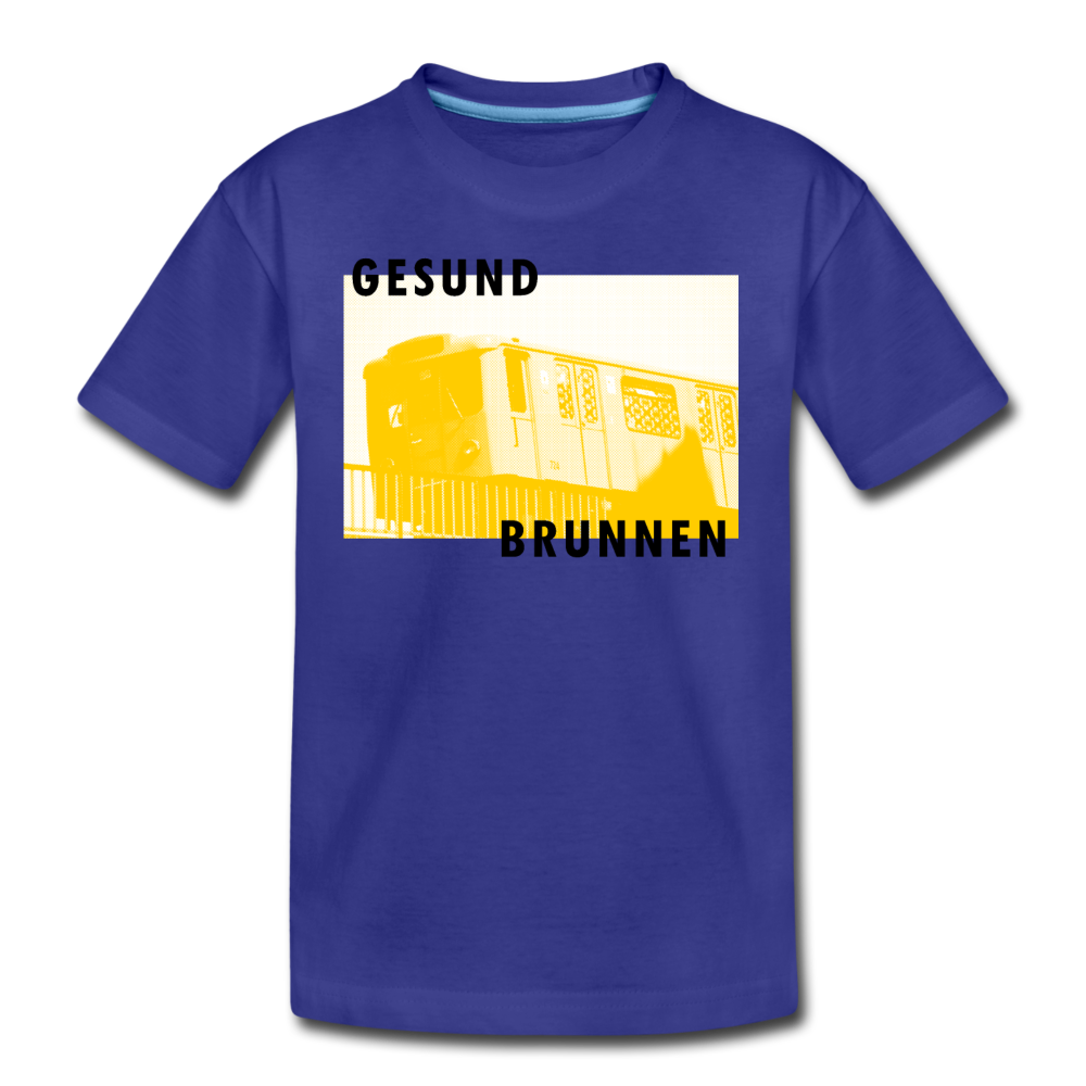 Gesundbrunnen Metro - Teenager Premium T-Shirt - royal blue