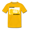 Gesundbrunnen Metro - Teenager Premium T-Shirt - sun yellow