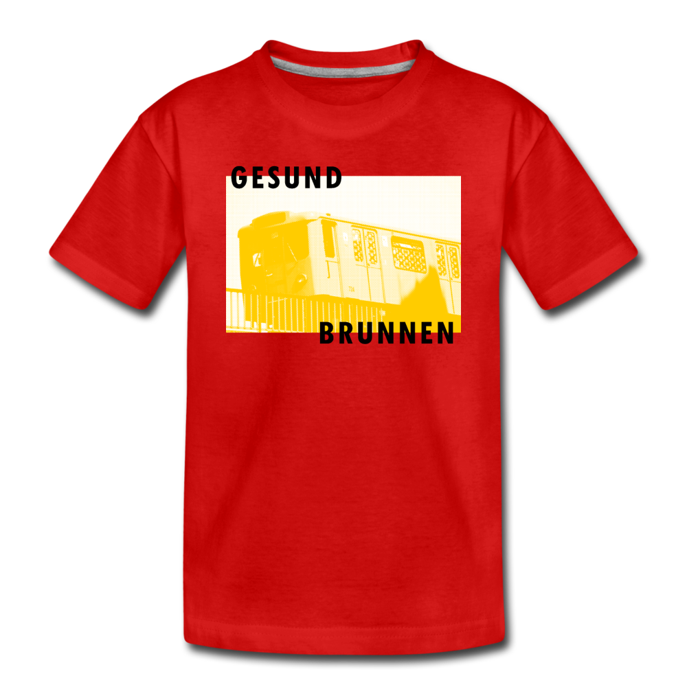 Gesundbrunnen Metro - Kinder Premium T-Shirt - red