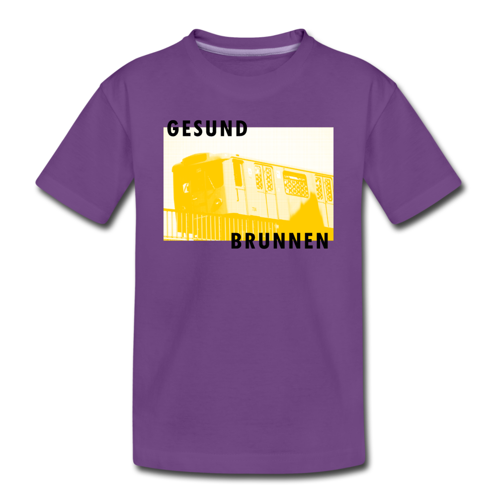 Gesundbrunnen Metro - Kinder Premium T-Shirt - purple