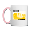 Gesundbrunnen Metro - Tasse zweifarbig - white/pink