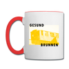 Gesundbrunnen Metro - Tasse zweifarbig - white/red