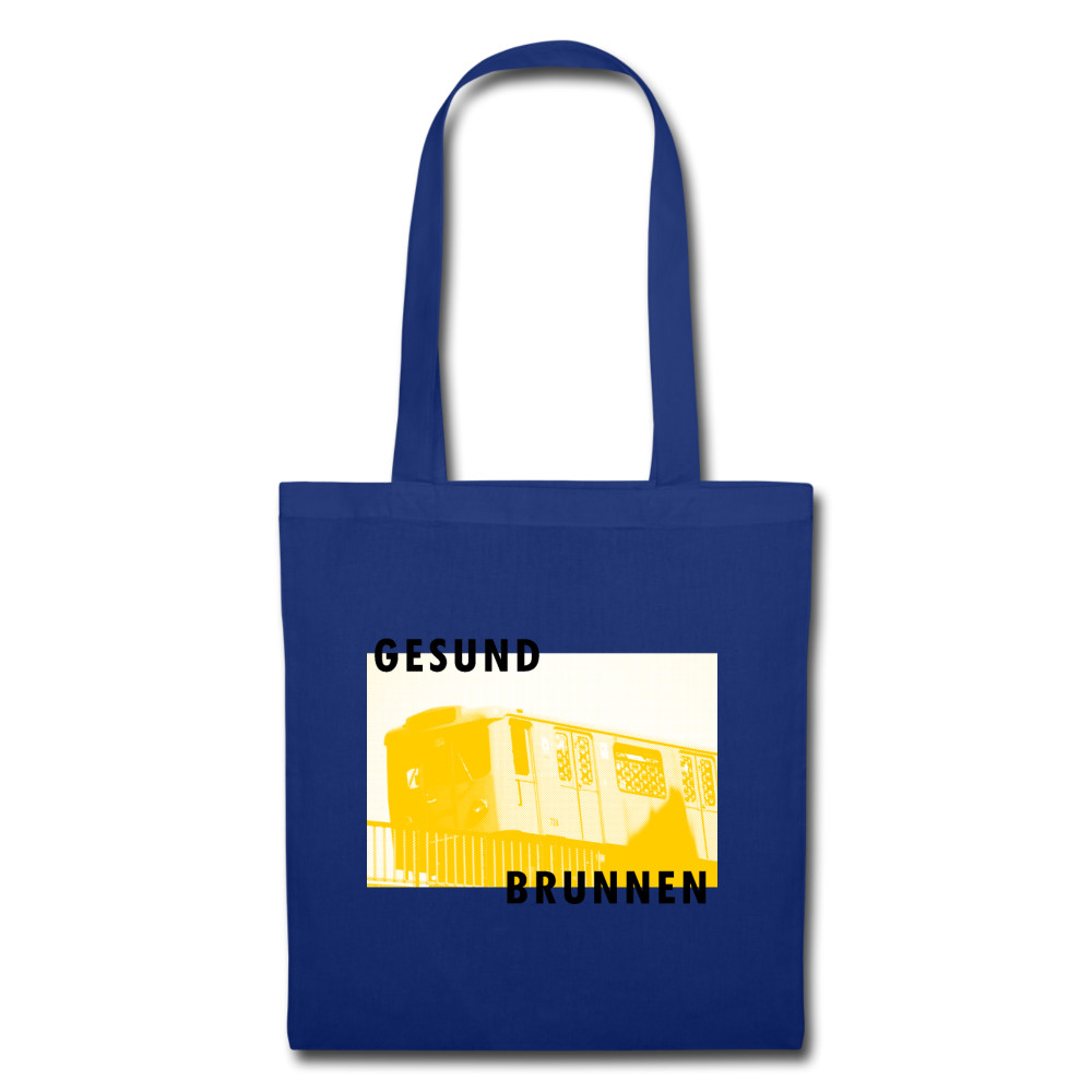 Gesundbrunnen Metro - Stoffbeutel - royal blue