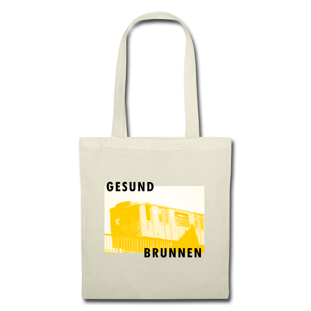 Gesundbrunnen Metro - Stoffbeutel - nature