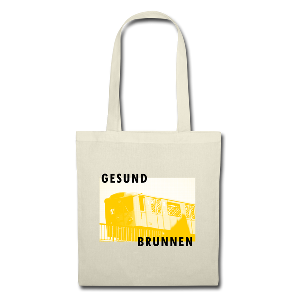 Gesundbrunnen Metro - Stoffbeutel - nature