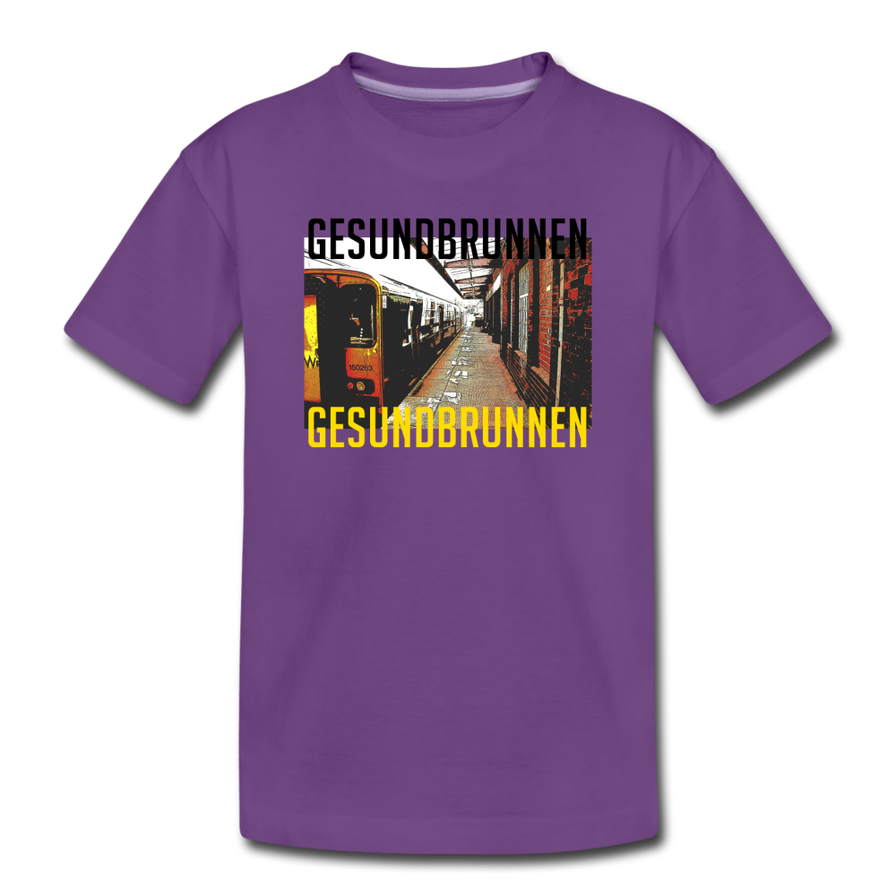 Gesundbrunnen - Kinder Premium T-Shirt - purple