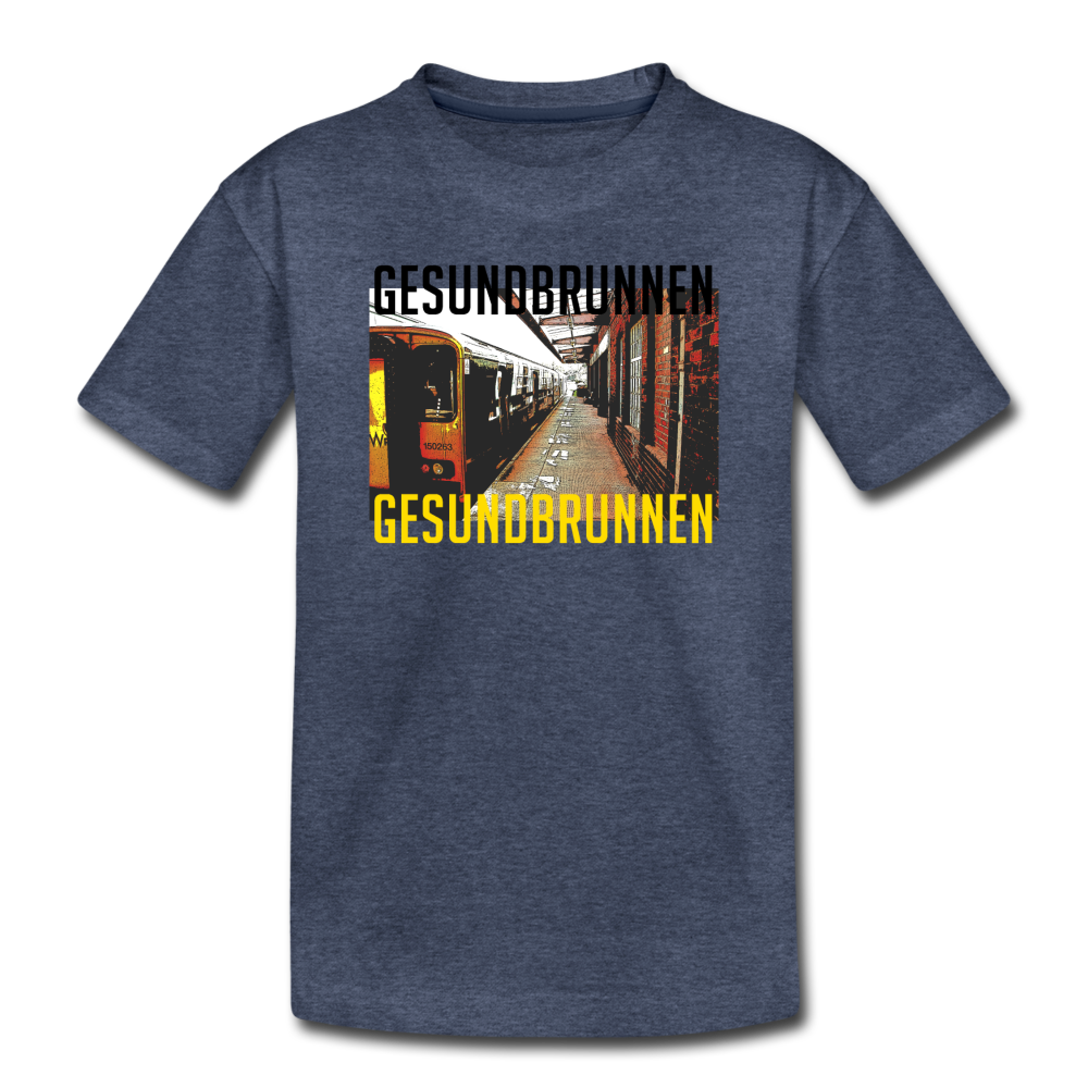 Gesundbrunnen - Kinder Premium T-Shirt - heather blue