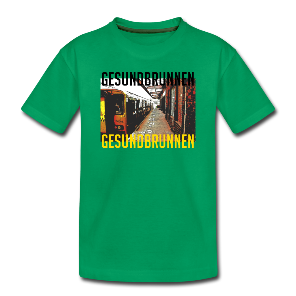 Gesundbrunnen - Kinder Premium T-Shirt - kelly green