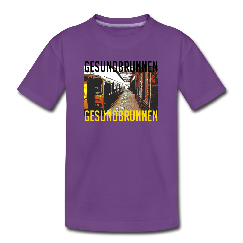Gesundbrunnen - Teenager Premium T-Shirt - purple