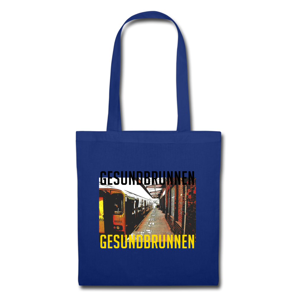 Gesundbrunnen - Stoffbeutel - royal blue