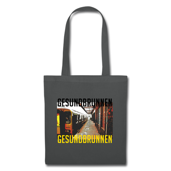 Gesundbrunnen - Stoffbeutel - graphite grey