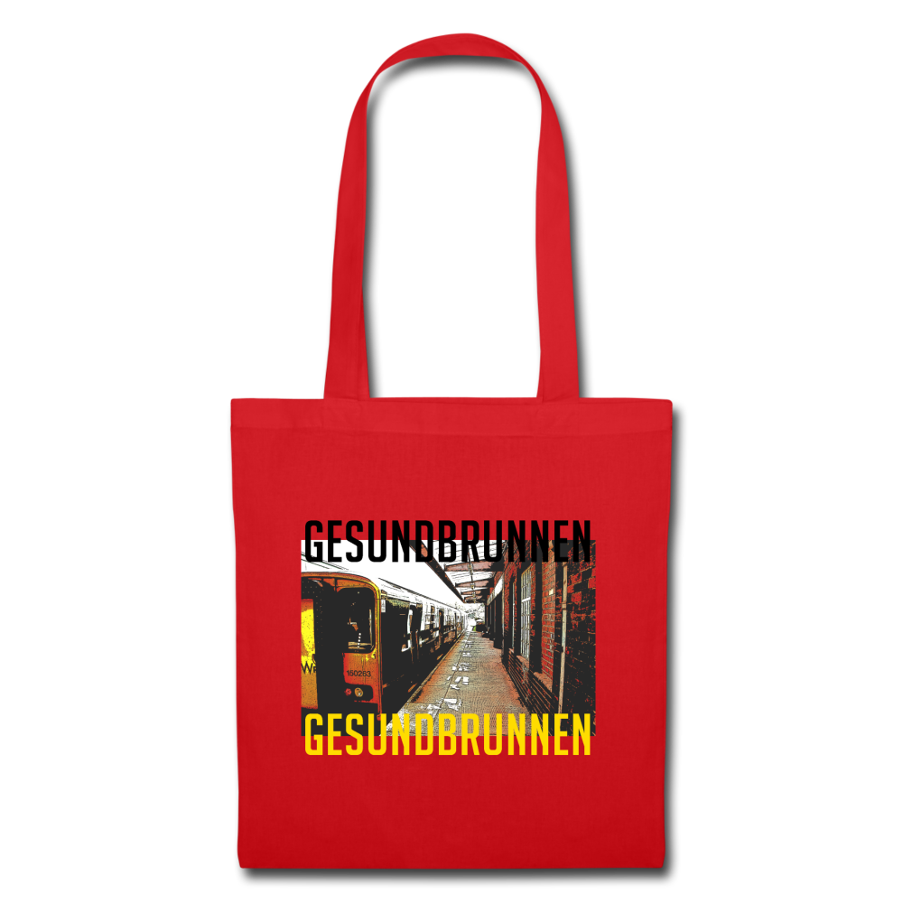 Gesundbrunnen - Stoffbeutel - red