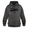 F'hain - Kontrast Hoodie - charcoal/black