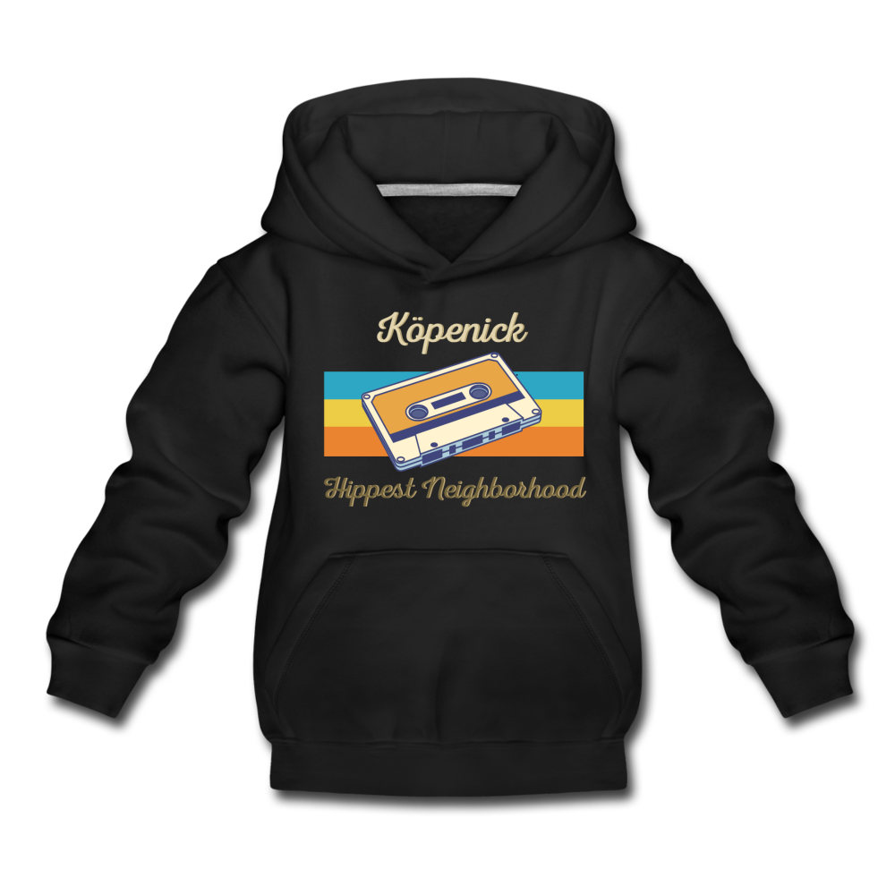 Köpenick Hippest Neighborhood - Kinder Premium Hoodie - black