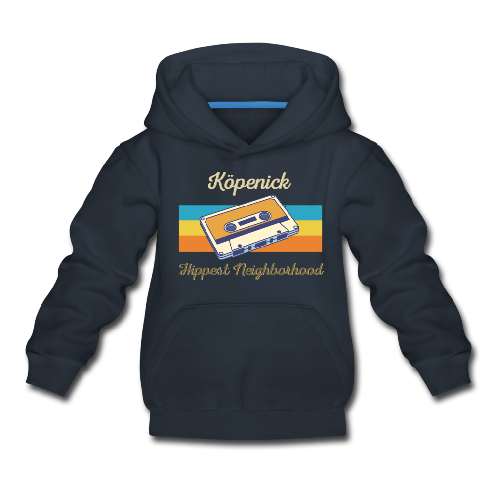 Köpenick Hippest Neighborhood - Kinder Premium Hoodie - navy