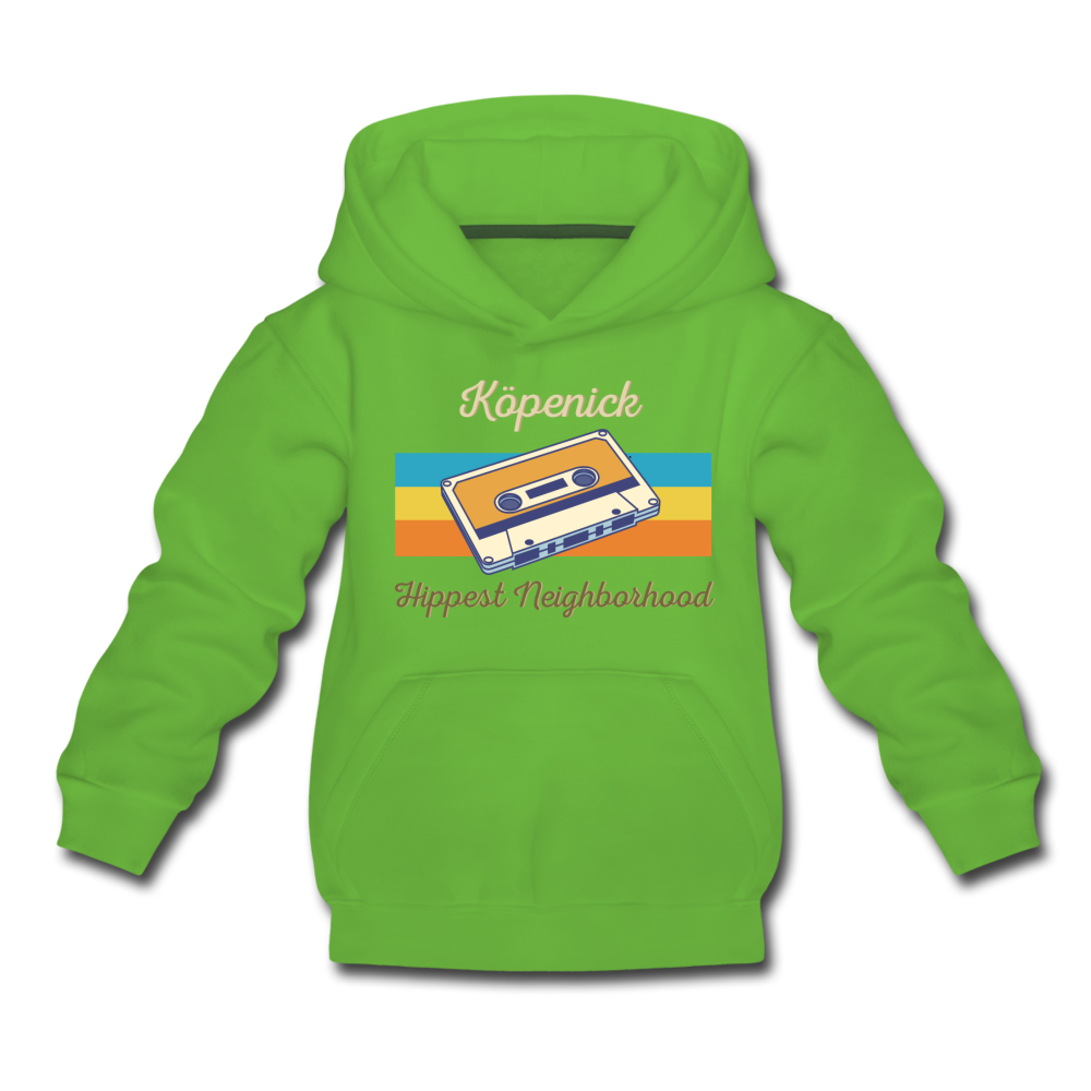Köpenick Hippest Neighborhood - Kinder Premium Hoodie - light green