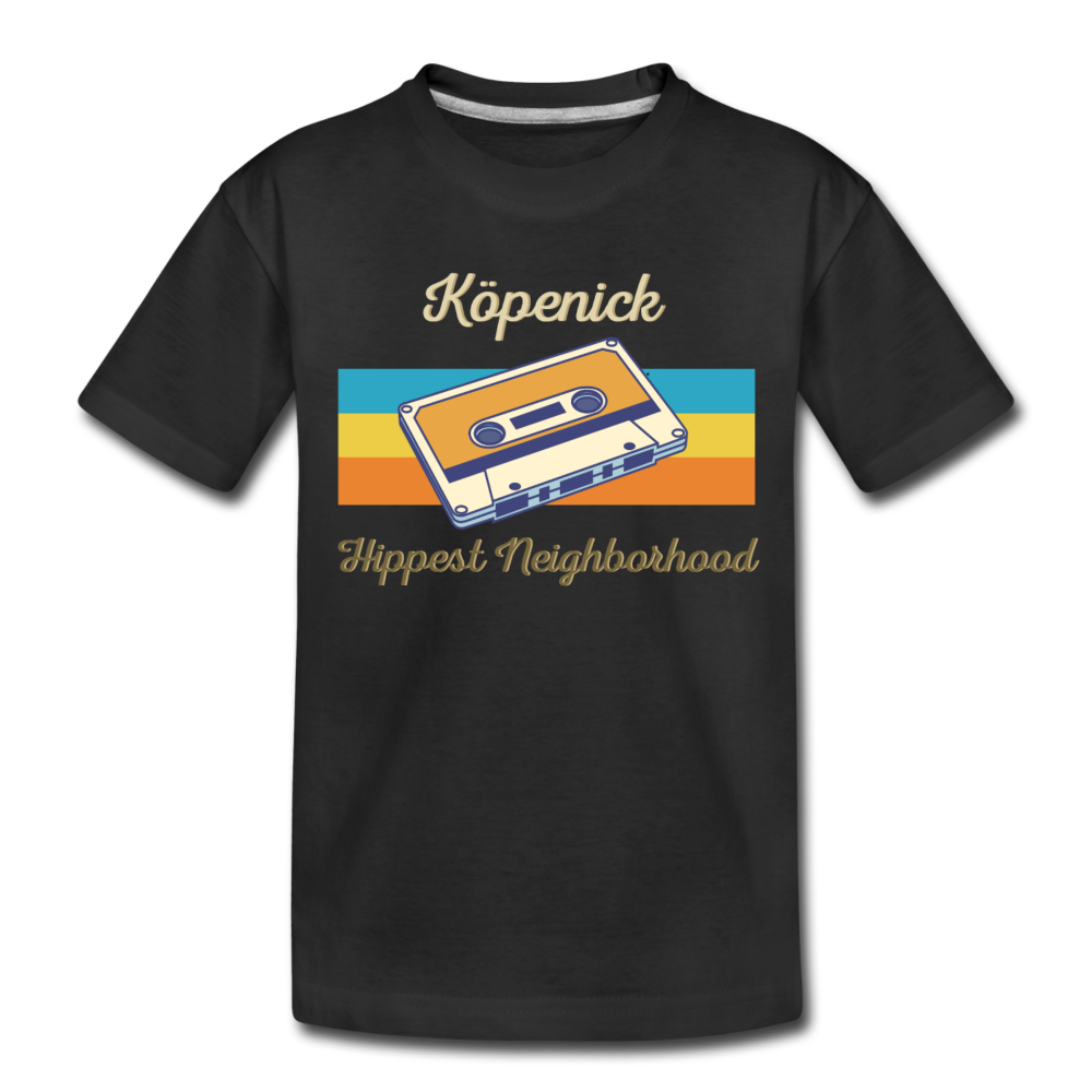 Köpenick Hippest Neighborhood - Teenager Premium T-Shirt - black