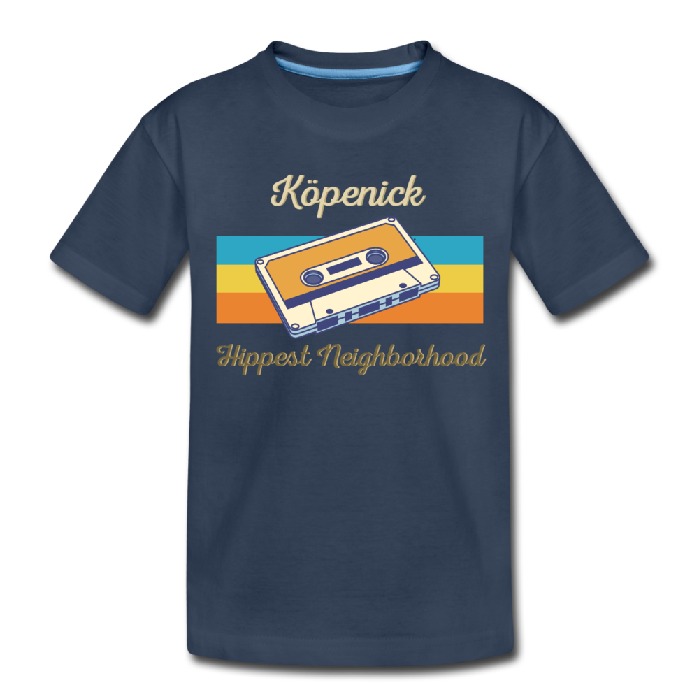 Köpenick Hippest Neighborhood - Teenager Premium T-Shirt - navy