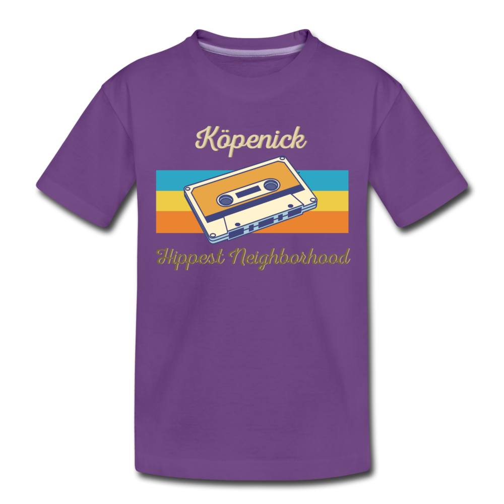 Köpenick Hippest Neighborhood - Teenager Premium T-Shirt - purple