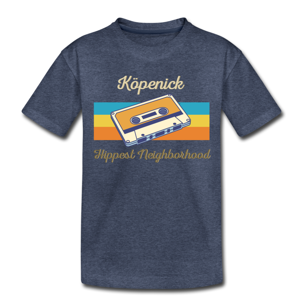 Köpenick Hippest Neighborhood - Teenager Premium T-Shirt - heather blue