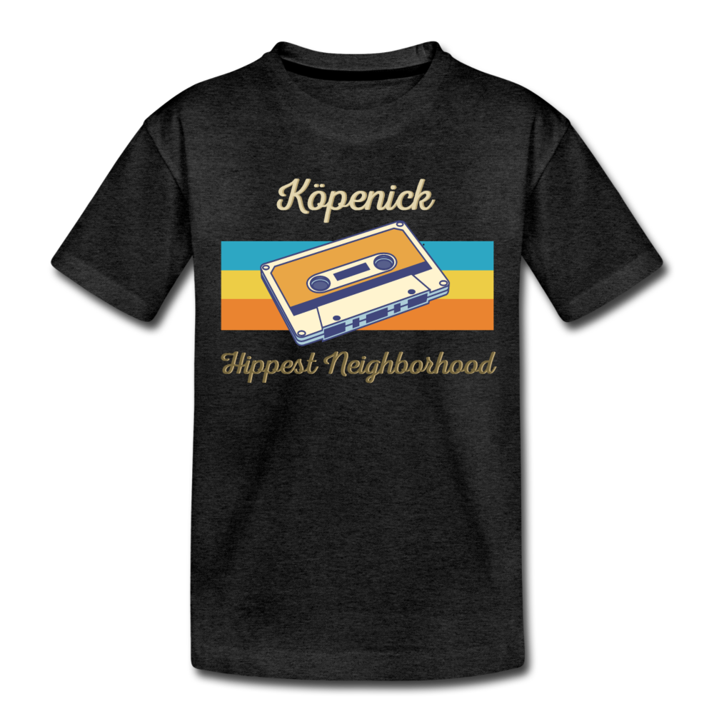 Köpenick Hippest Neighborhood - Teenager Premium T-Shirt - charcoal grey