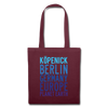 Köpenick Planet Earth - Stoffbeutel - burgundy