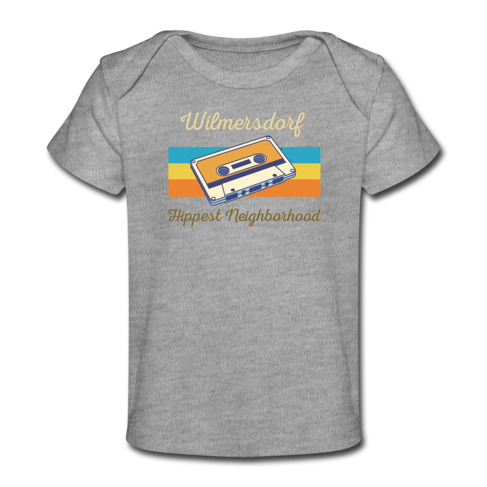 Wilmersdorf Hippest Neighborhood - Baby Bio T-Shirt - heather grey