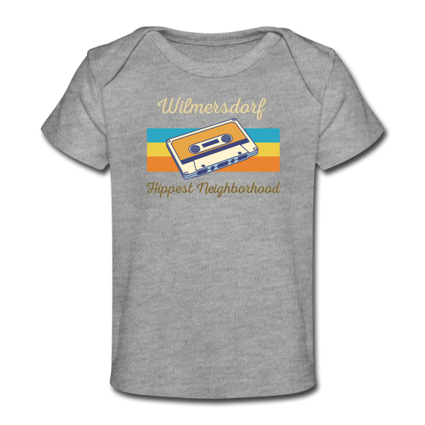 Wilmersdorf Hippest Neighborhood - Baby Bio T-Shirt - heather grey
