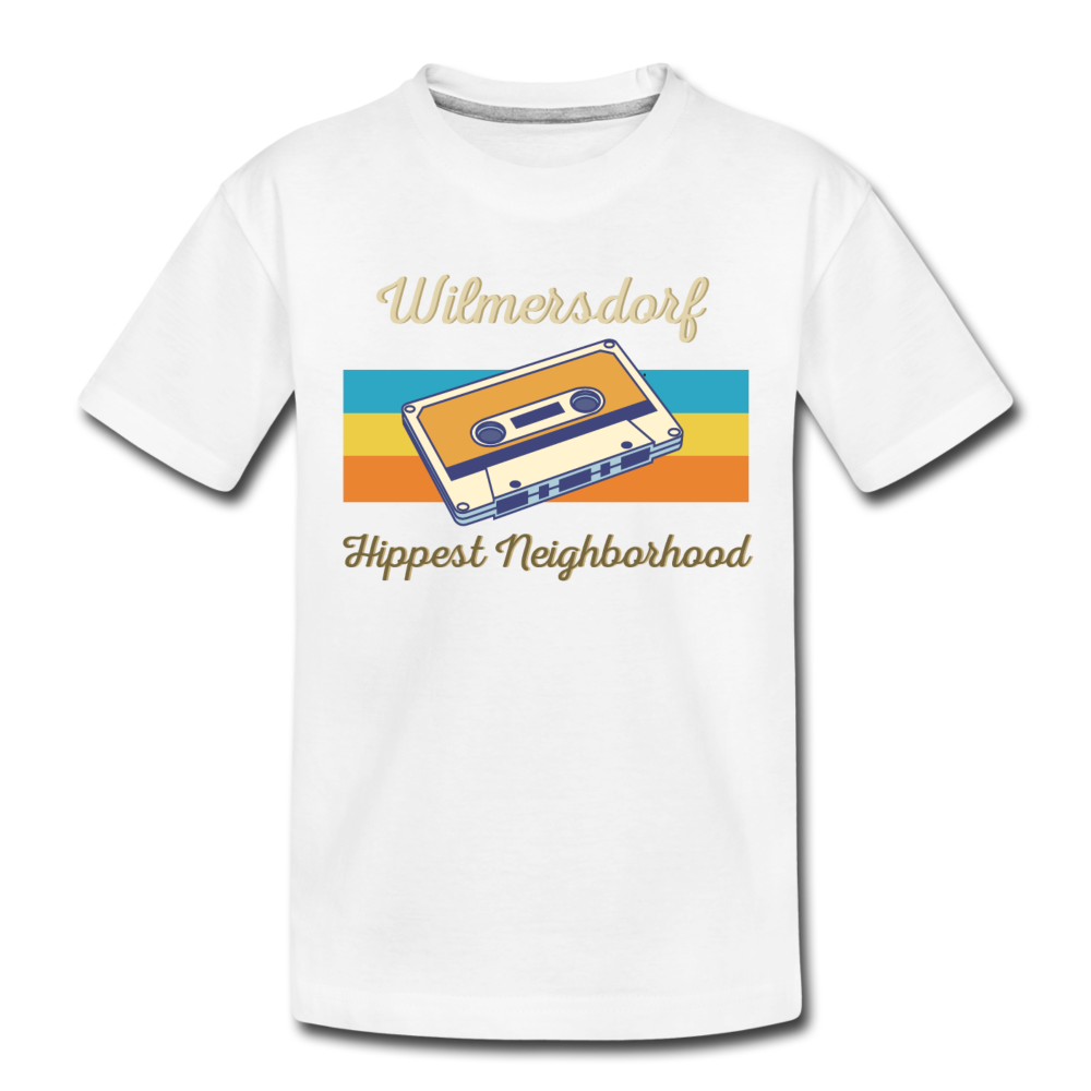 Wilmersdorf Hippest Neighborhood - Teenager Premium T-Shirt - white