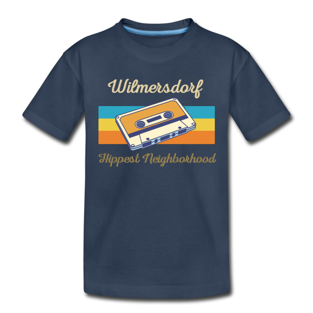 Wilmersdorf Hippest Neighborhood - Teenager Premium T-Shirt - navy